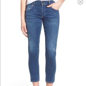 Citizens of Humanity Elsa MidRise Slim Fit Crop